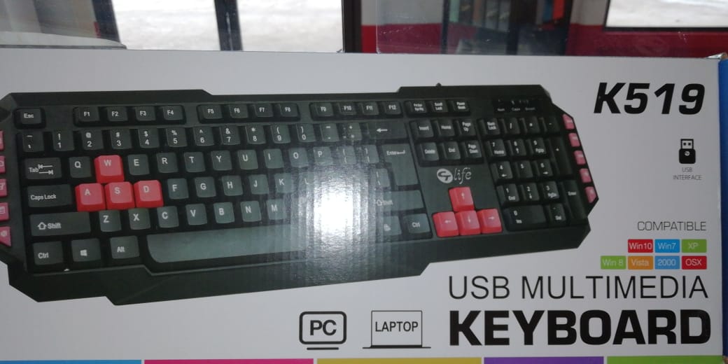 TECLADO CON CABLE